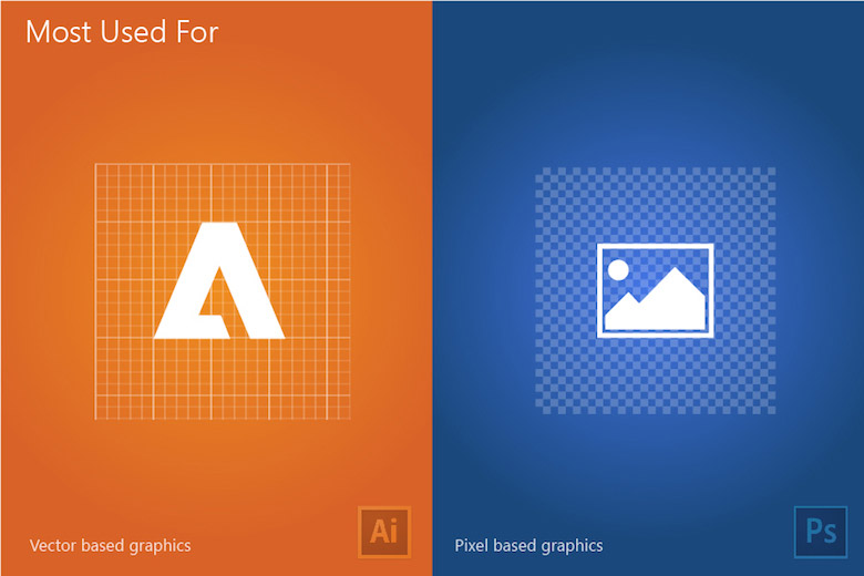 adobe illustrator vs photoshop