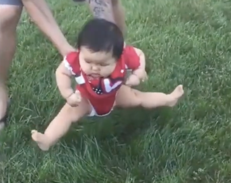babies avoid grass