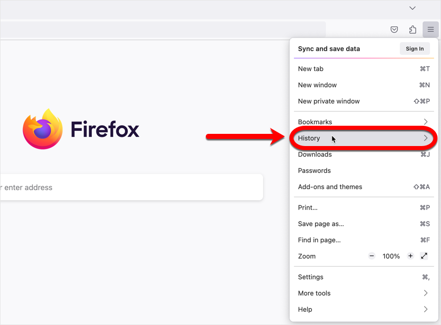 deleting cache in firefox