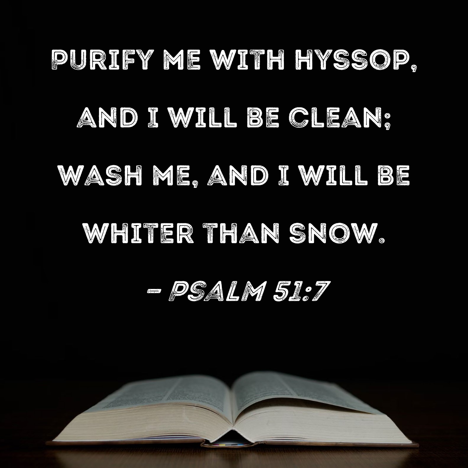 psalm 51 7 bible hyssop cleansing